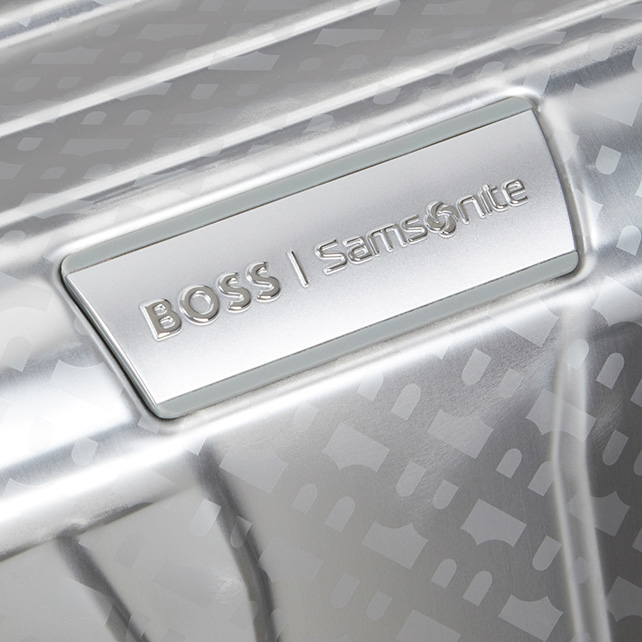 新品上市 BOSS聯名款【LITE-BOX ALU / BOSS KO3】28吋鋁框四輪行李箱 Samsonite新秀麗