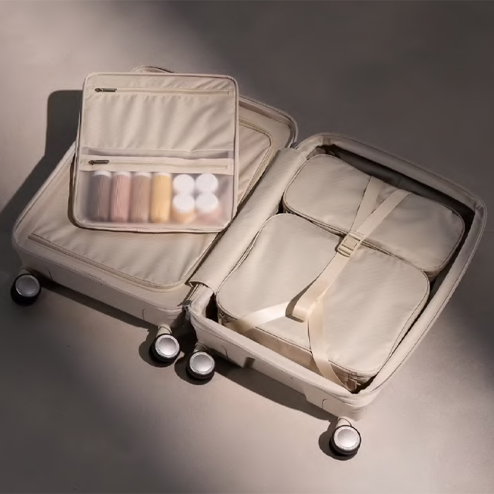 新品上市【PARALUX HS KT2 】上掀前開 24吋 可擴充四輪行李，雙開口結構，Apple AirTag™ 專用收納夾層  Samsonite 新秀麗  