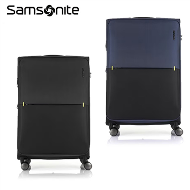 【STRARIUM GU6】28吋行李箱布面輕量3.9kg 防盜拉鍊 雙軌輪 可擴充 附保卡 Samsonite 新秀麗