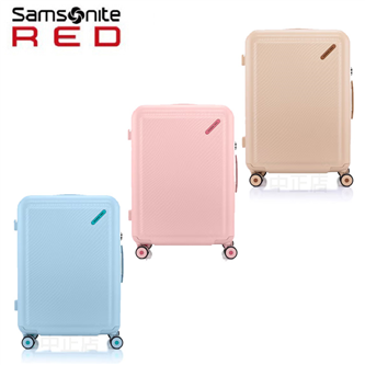 新品 Samsonite Red 【TOIIS OCEAN UM5】25吋 可擴充行李箱。可擴充設計，附打包收納袋  新秀麗