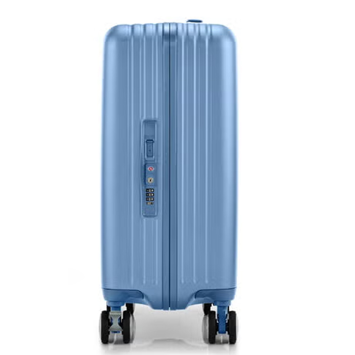 新品【LOCKATION QI9】28吋輕量無拉鍊框扣行李箱 一點式扣鎖 煞車輪 避震輪 標準託運尺寸 美國旅行者AT