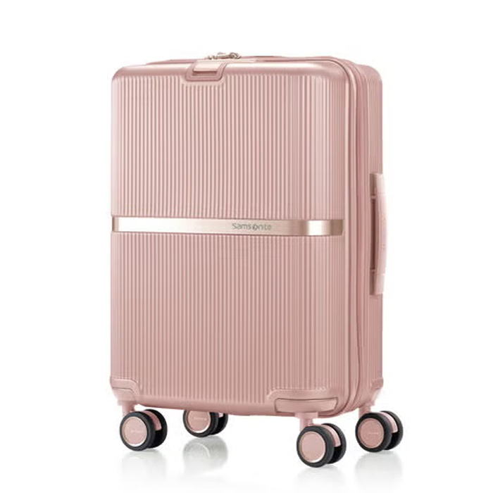 新品 Samsonite新秀麗【MINTER HH5】流金箱 自由行達人石板路認證，20吋登機箱 滾珠軸承抗震飛機輪 防盜/防爆拉鍊 前置物掛勾 附可拆打包袋 PC