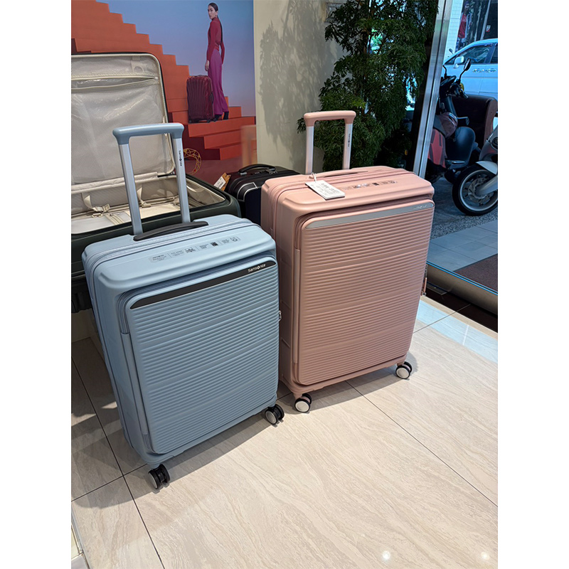 新品 Samsonite 新秀麗【PARALUX HS KT2 】日本旅遊推薦 上掀/前開/側開 28吋 可擴充四輪行李 雙開口結構，Apple AirTag™ 專用收納夾層    