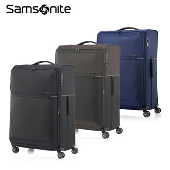 【73H HQ2】29吋布面行李箱 極輕2.9kg 防盜拉鍊 雙軌輪 可擴充大容量 前層口袋 Samsonite 新秀麗
